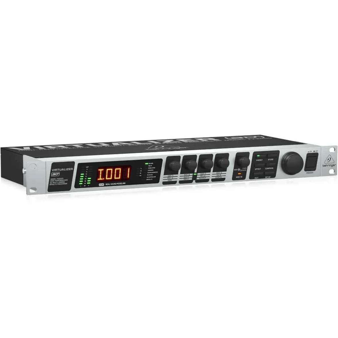 Behringer VIRTUALIZER 3D FX2000 Procesador de efectos multimotor 3D de alto rendimiento