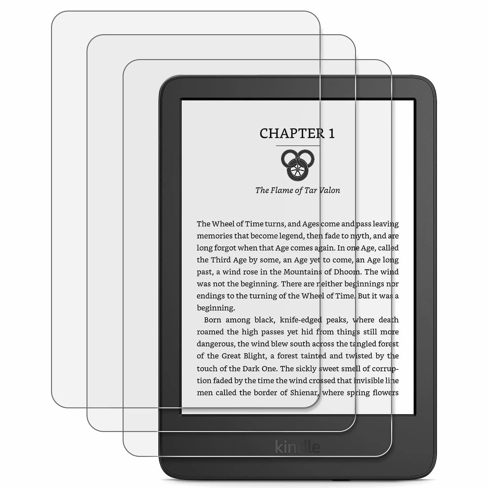 CoBak 3 protectores de pantalla mate antirreflejos para Kindle 11th Generación 2022 6 pulgadas Kobo Nia PocketBook PET