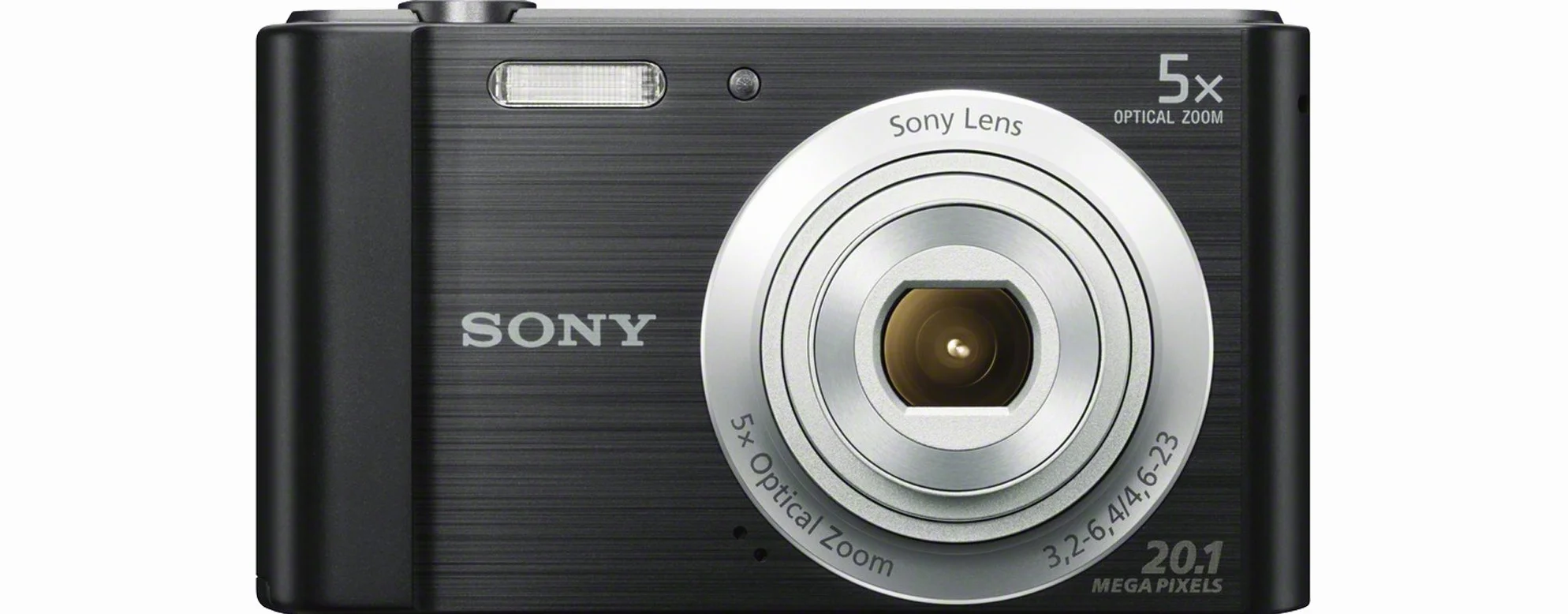 Sony DSCW800B.CEH Cámara compacta Digital 20,1 MP Zoom 5X LCD 2,7 720p HD Lente G 26 mm Negra