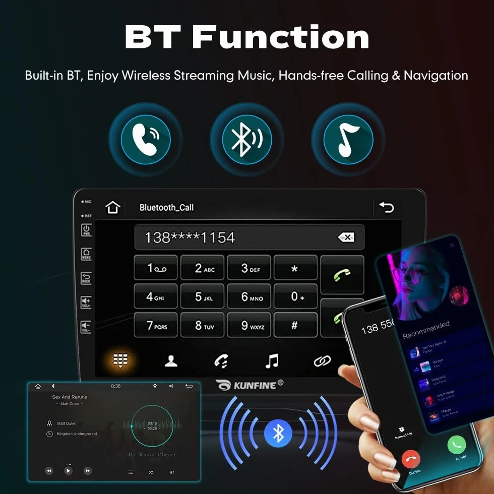 Quad Core 4G+64G Car CarPlay Android Auto 9" IPS Pantalla Navegación Estéreo Pantalla táctil Headunit Pad Tablet cámara Marcha atrás GPS Reproductor Multimedia para Hyundai Tucson 2015-2018 LHD