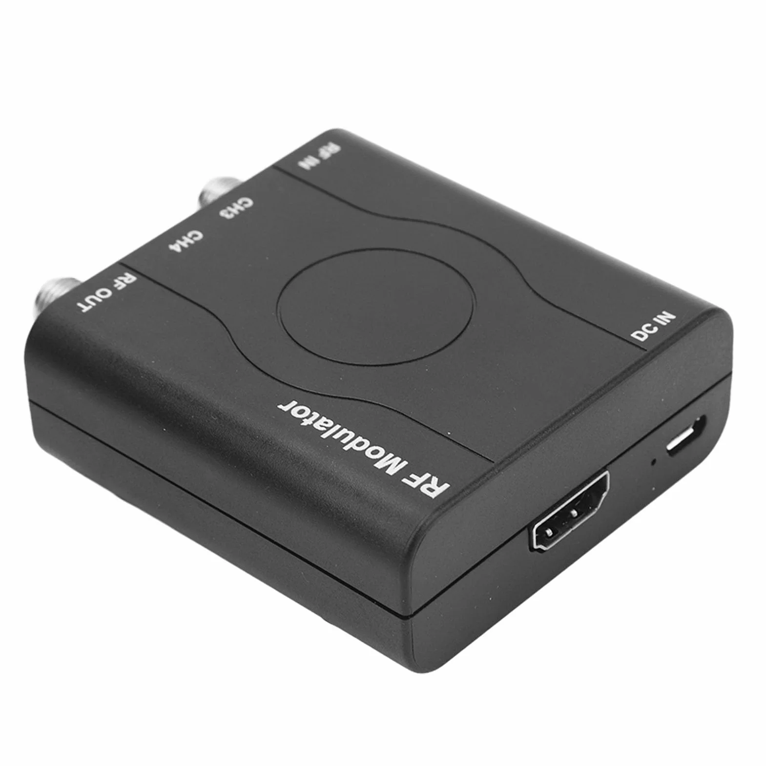 HDM61 HDMI para Adaptador coaxial, Convertidor de RF a HDMI de 1080p con Salida de Formato NTSC CH3/CH4 ENCUNTO Y RECURSE RF Modulador para la señal de Antena de TV