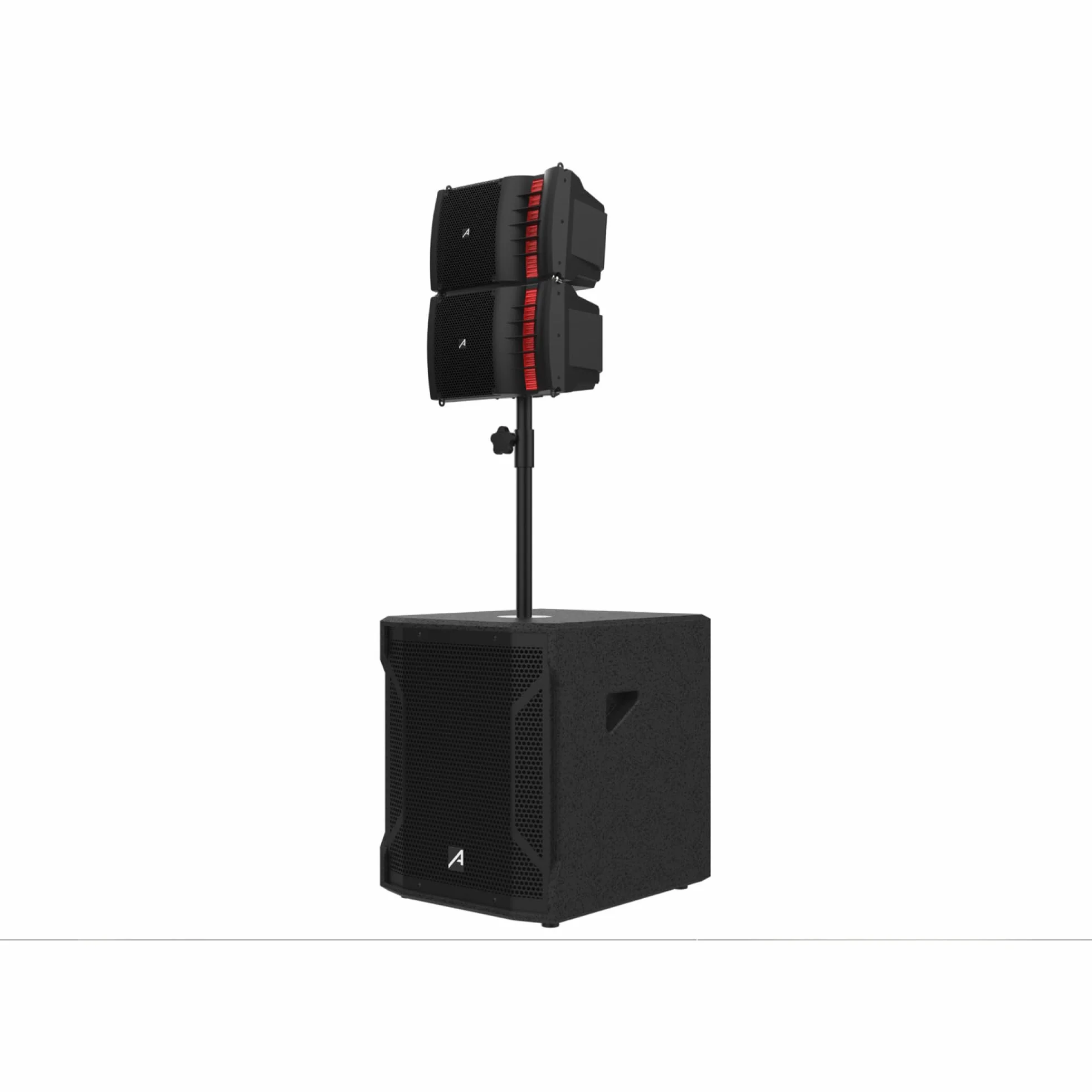 Audibax Seattle 1000 Sistema PA Line Array Bluetooth + Soportes