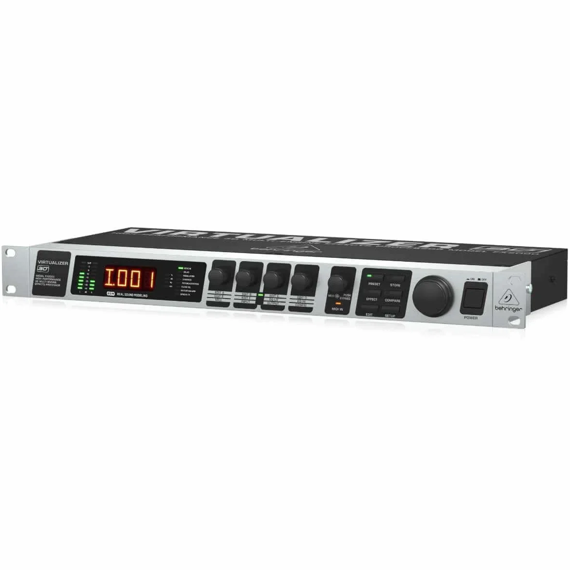 Behringer VIRTUALIZER 3D FX2000 Procesador de efectos multimotor 3D de alto rendimiento