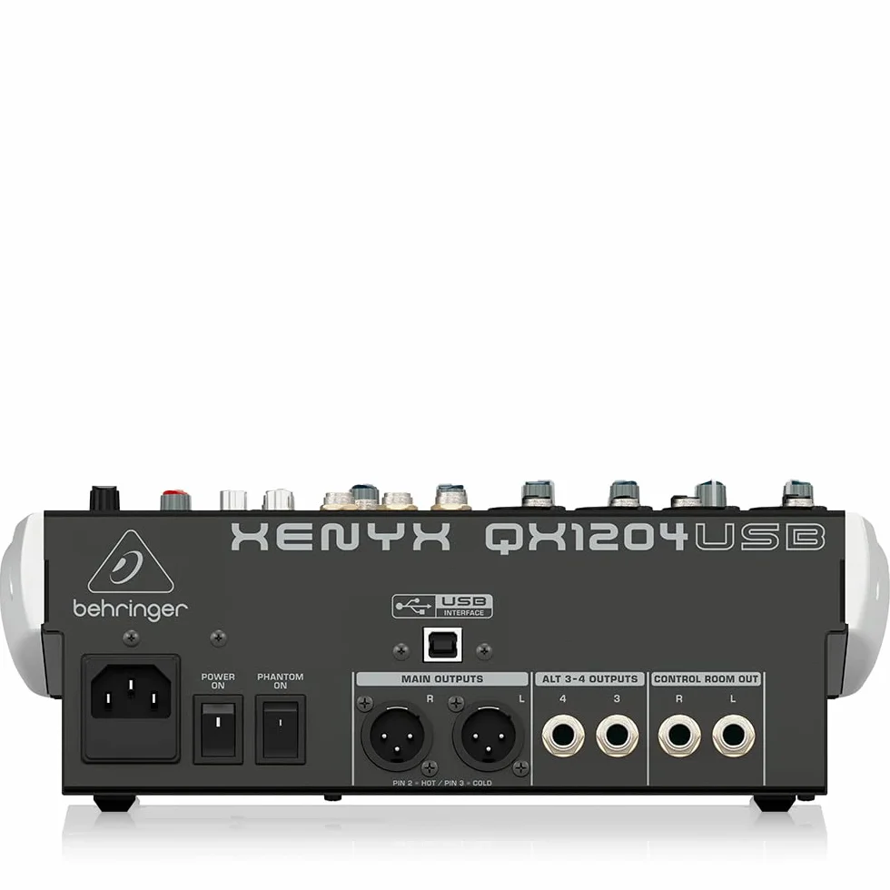 Behringer XENYX QX1204USB DJ - Mezclador para DJ