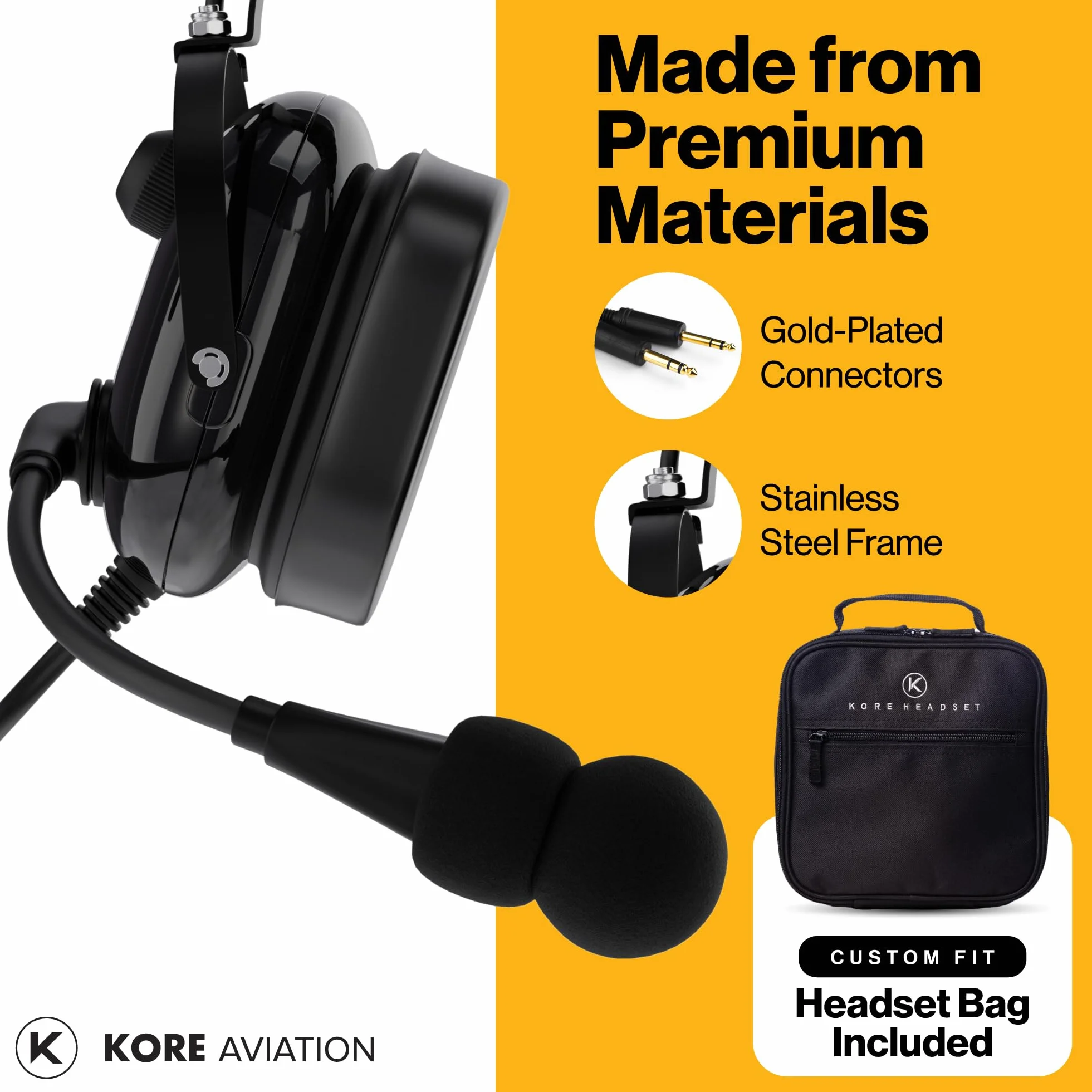 KORE Aviation Bluetooth Headphones n227