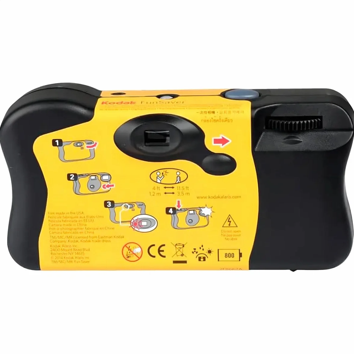 Kodak FunSaver Cámara de un solo uso, 27 fotos