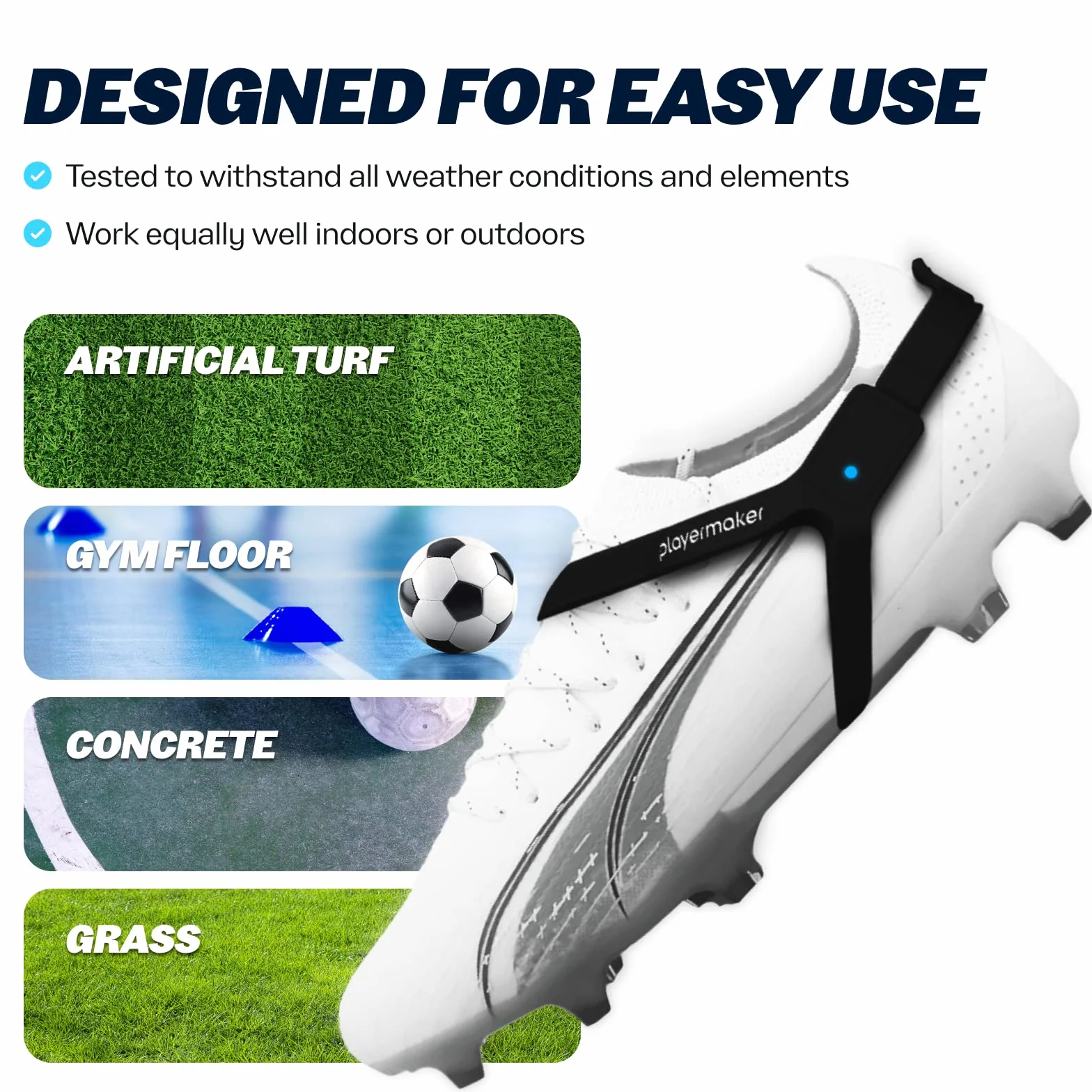 Additional Pair of Straps Compatible with CITYPLAY Playermaker 2.0 Smart Sensor