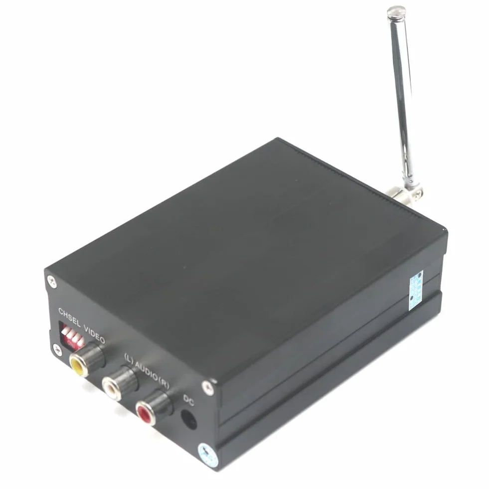 Transmisor de señal de televisión de 16 canales, transmisor de vídeo UHF inalámbrico, decodificador para transmisión de TV, AV a UHF TV PAL-D, piezas de repuesto