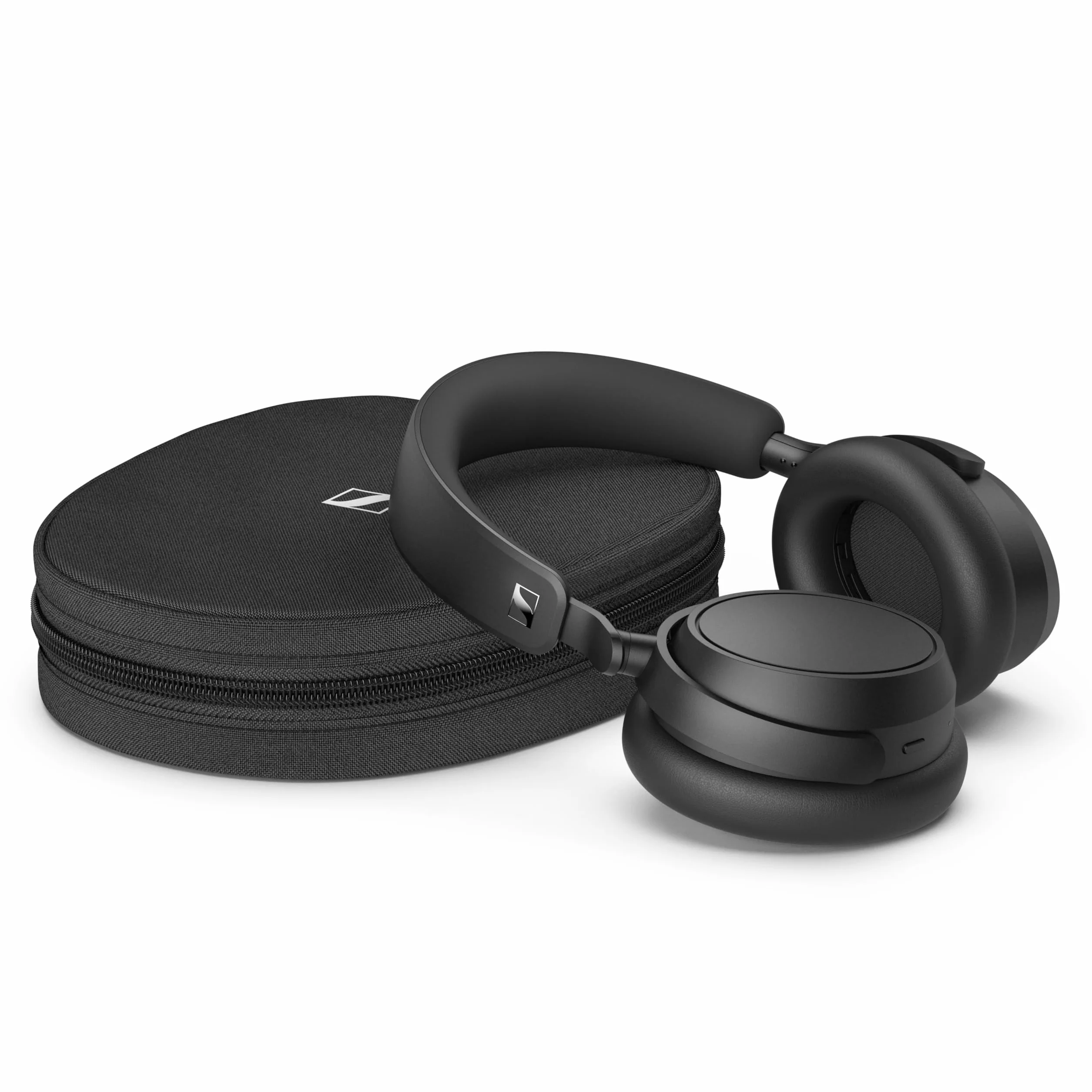 Sennheiser ACCENTUM Plus Wireless Auriculares con Bluetooth - Audio función de Carga rápida, autonomía de 50 Horas y cancelación de Ruido Activa híbrida adaptativa - Negro