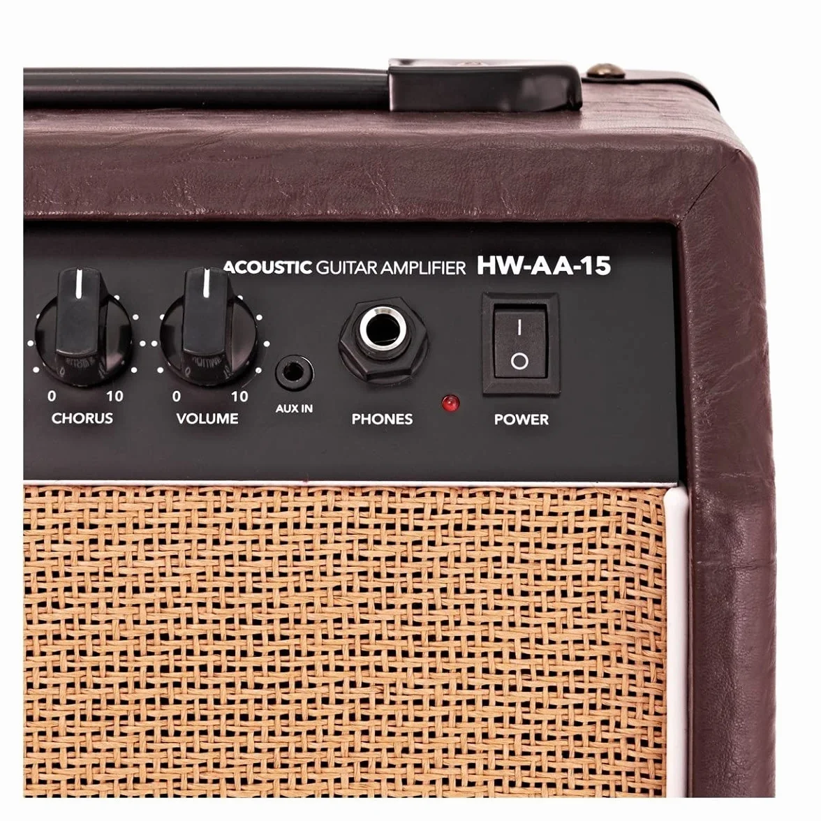 Hartwood Amplificador de Guitarra acústica de 15W con Chorus y Ecualizador de 3 Bandas