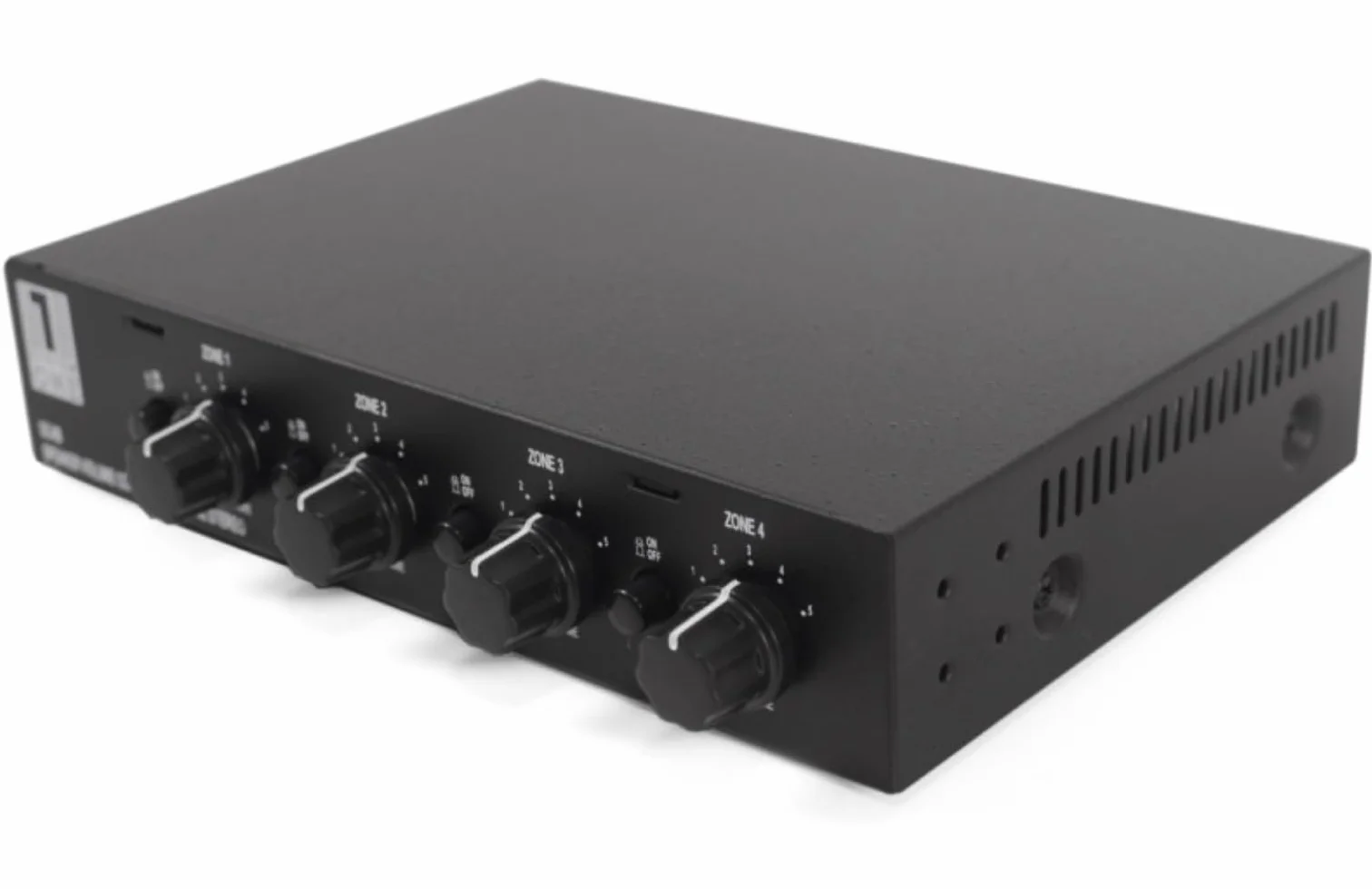 System One SC4B - Selector para 4 Pares de Altavoces con Control de volúmen.