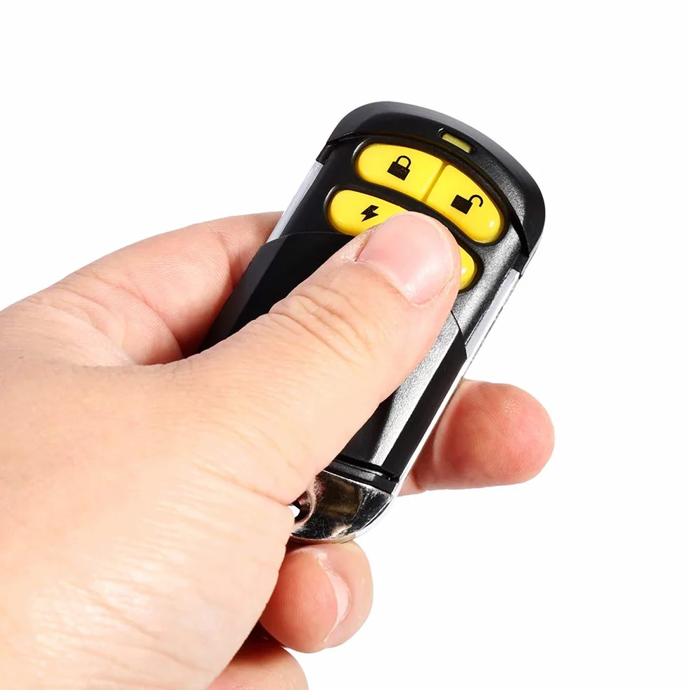 Keenso Alarmas para Motos,Alarma Moto con, de Alarma Antirrobo Alarma,125db para Motocicletas de 12V