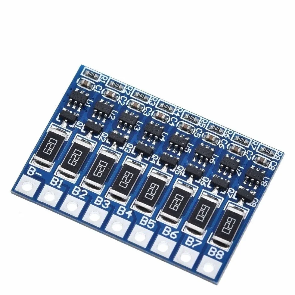 5pcs 8S BMS Balancer Litio Li-Ion 18650 Placa de protección de batería Equilibrio