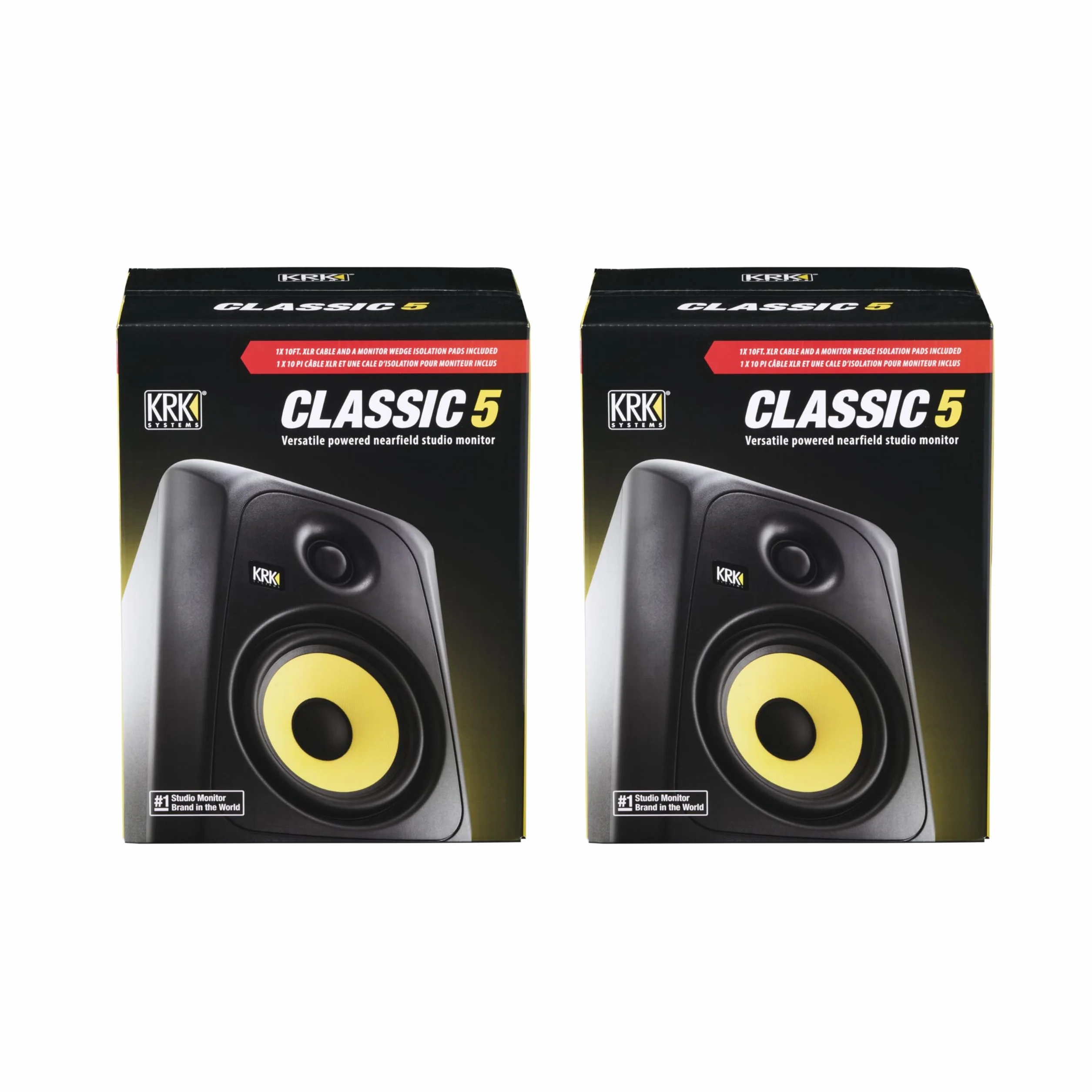 KRK Systems Classic 5 Monitor Pack - Monitor de Estudio Activo