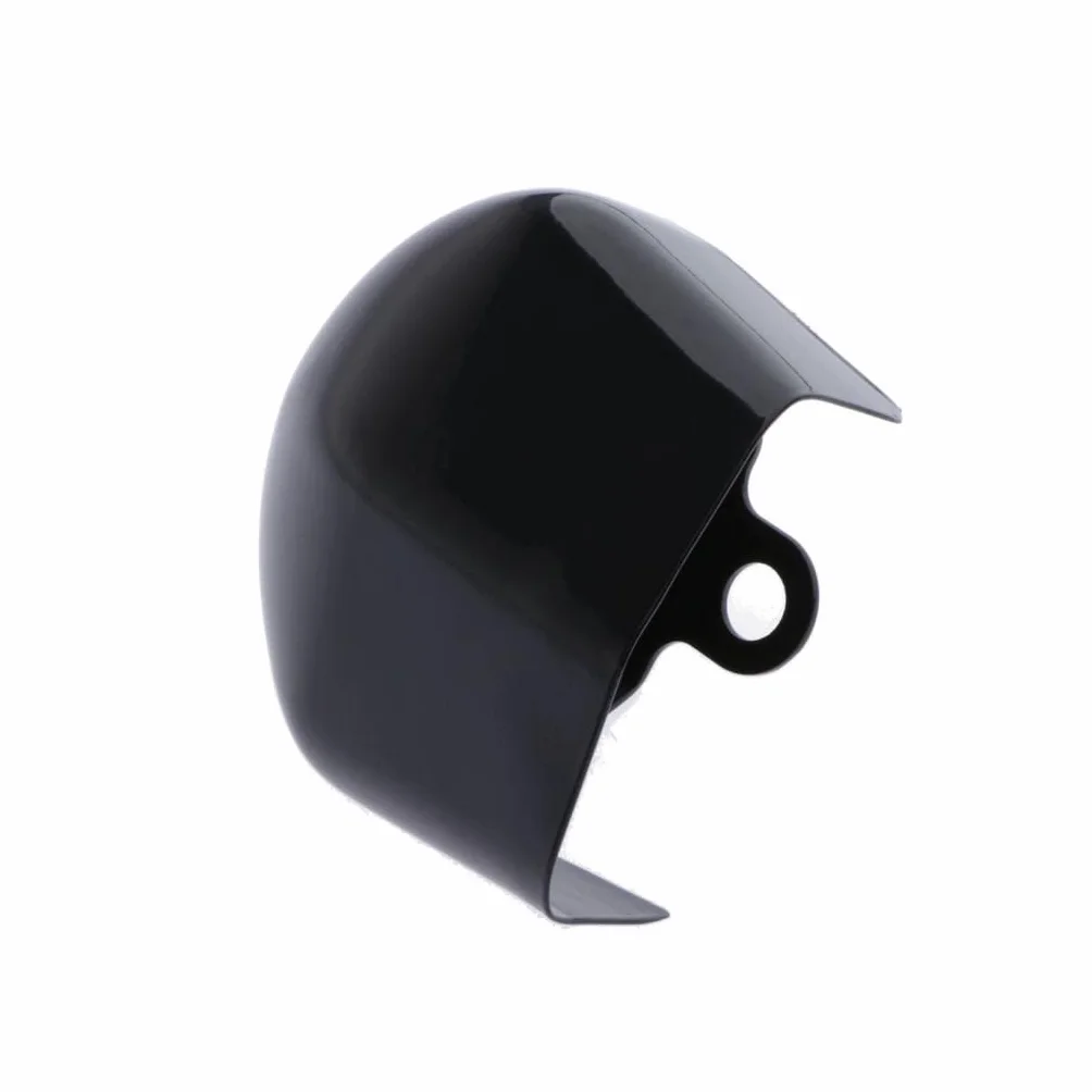Cubierta de Bocina para Motocicleta Rejilla Decorativa de Metal, Negro Brillante