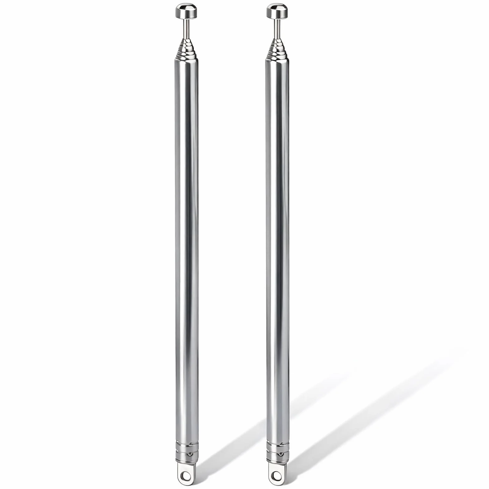 Bingfu Antena Radio FM DAB Telescópica Interior 74cm 7 Secciones 2 Kit Compatible Yamaha Sherwood Pioneer Denon
