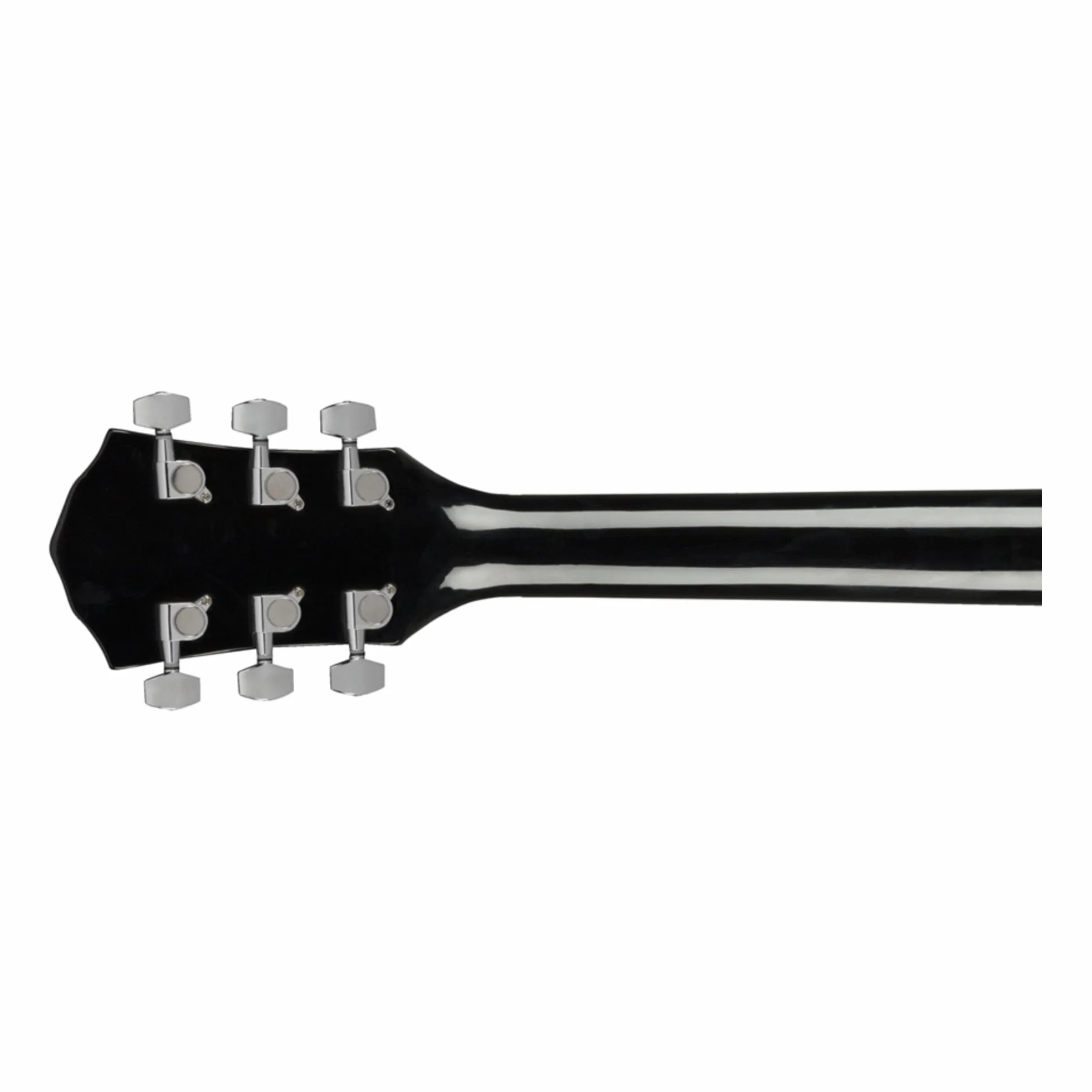 Fender FA-125 Dreadnought Guitarra Acústica, Diapasón de Nogal, Negro, con Estuche de Transporte