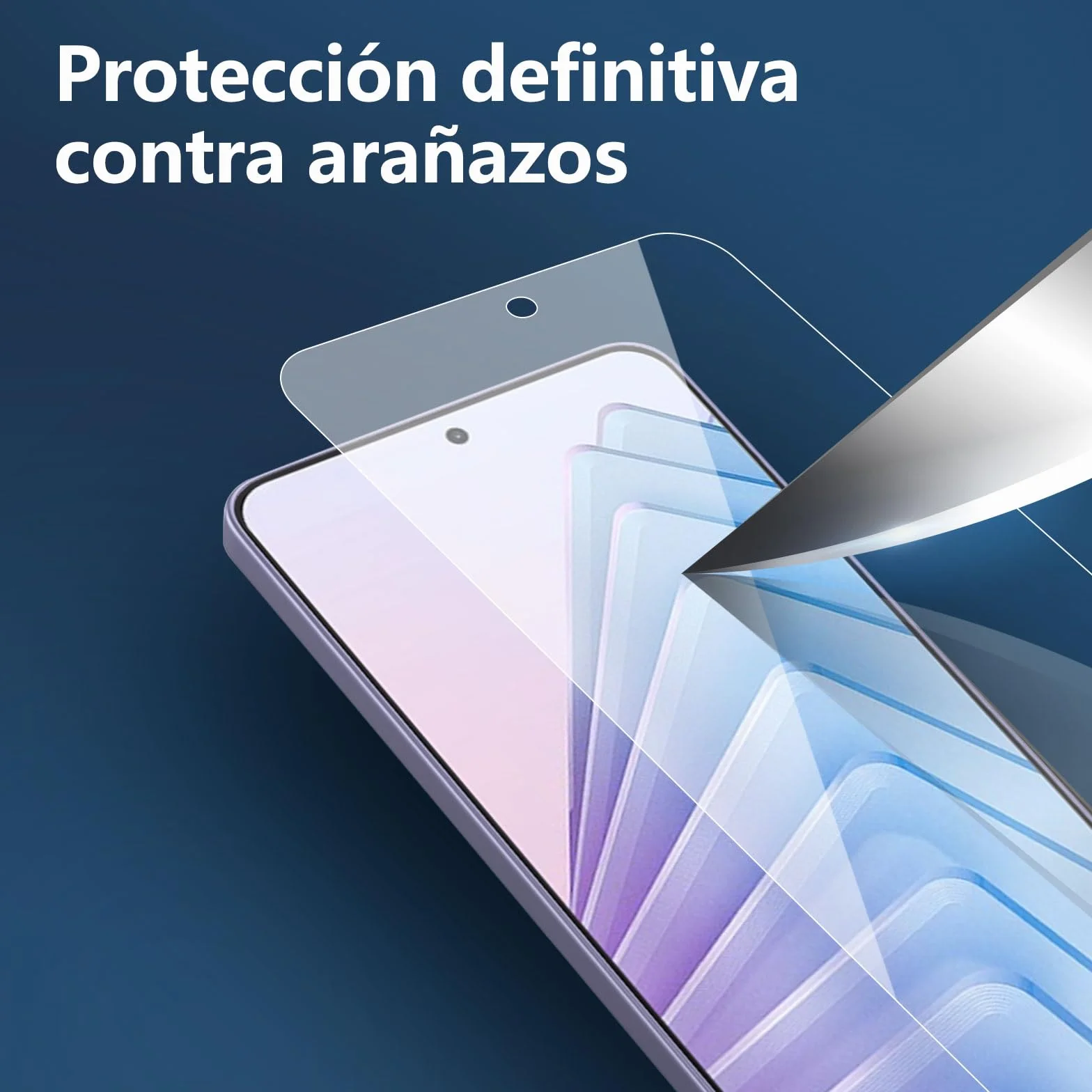 NEW'C 3 Piezas, Protector Pantalla para Xiaomi Redmi Note 14 5G/4G, (no compatible con Xiaomi Redmi Note 14 Pro 5G) Cristal templado Antiarañazos, Antihuellas, Sin Burbujas, Ultra Resistente
