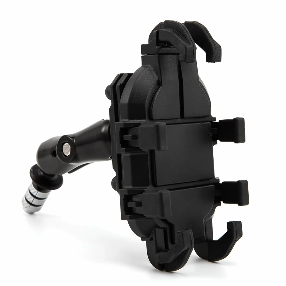 Soporte para móvil de Moto Soporte GPS para Smartphone de 4'' - 7'' Se Adapta a Todas Las Motos con Orificios de 12mm-24mm para R1 R6 F5 CBR650F VFR1200 Vfr800 GSX-R750 (C)