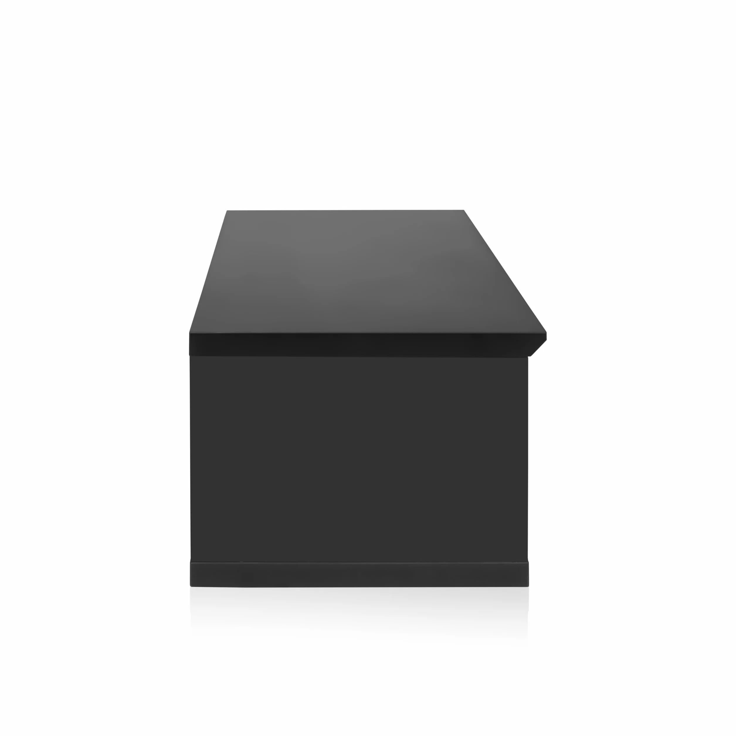 Gator Frameworks Elite Furniture Series 4U - Estante de Escritorio de Madera con Acabado Negro (GFW-ELITERK-4U-BLK)