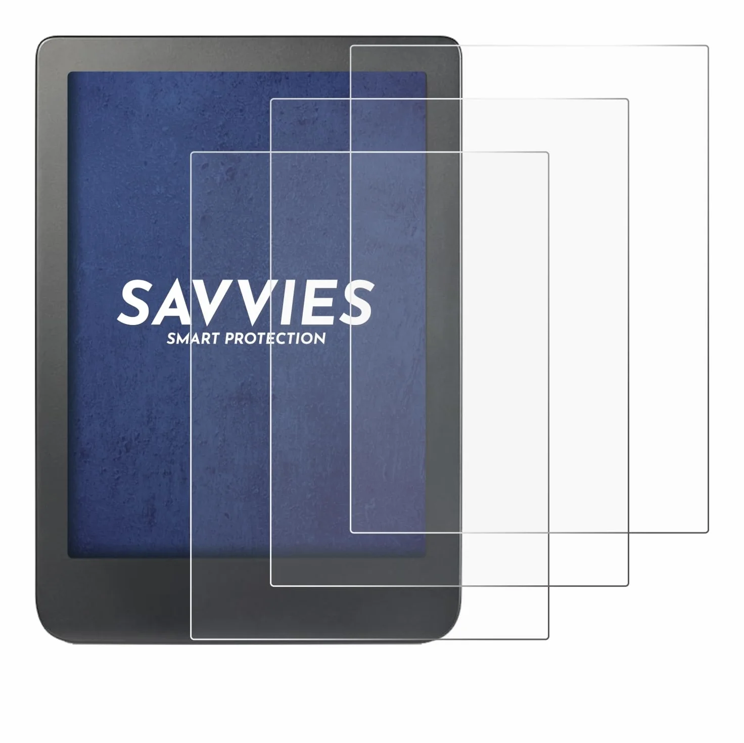 Savvies Protector Pantalla Kobo Clara HD 6" 6 Unidades Película Ultra Transparente