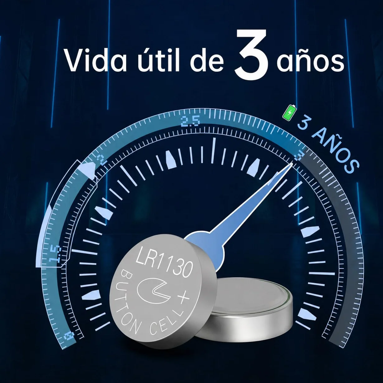 Pilas de Botón Alcalinas PKCELL LR1130 AG10 1,5V 78mAh – Paquete de 20 Unidades para Libros de Música, Juguetes Educativos, Calculadoras, Termómetros
