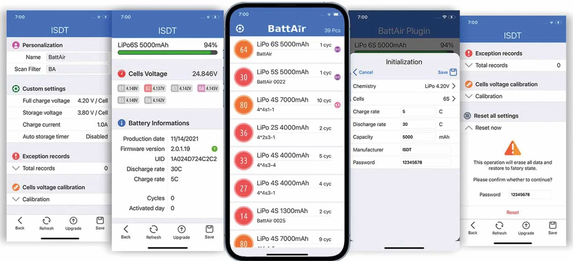 ISDT Plugin BattAir 5-6S