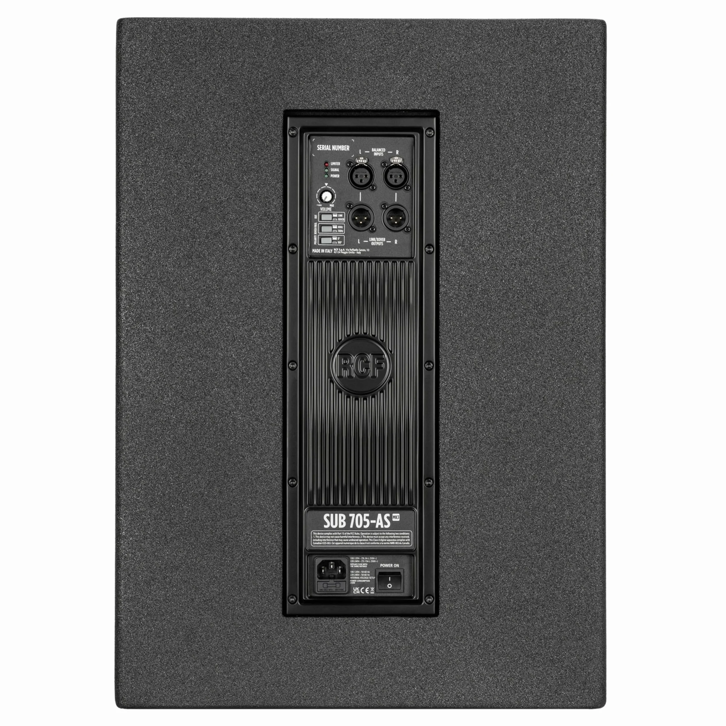 Rcf Sub 705-AS MK3 15-Inch Active Subwoofer