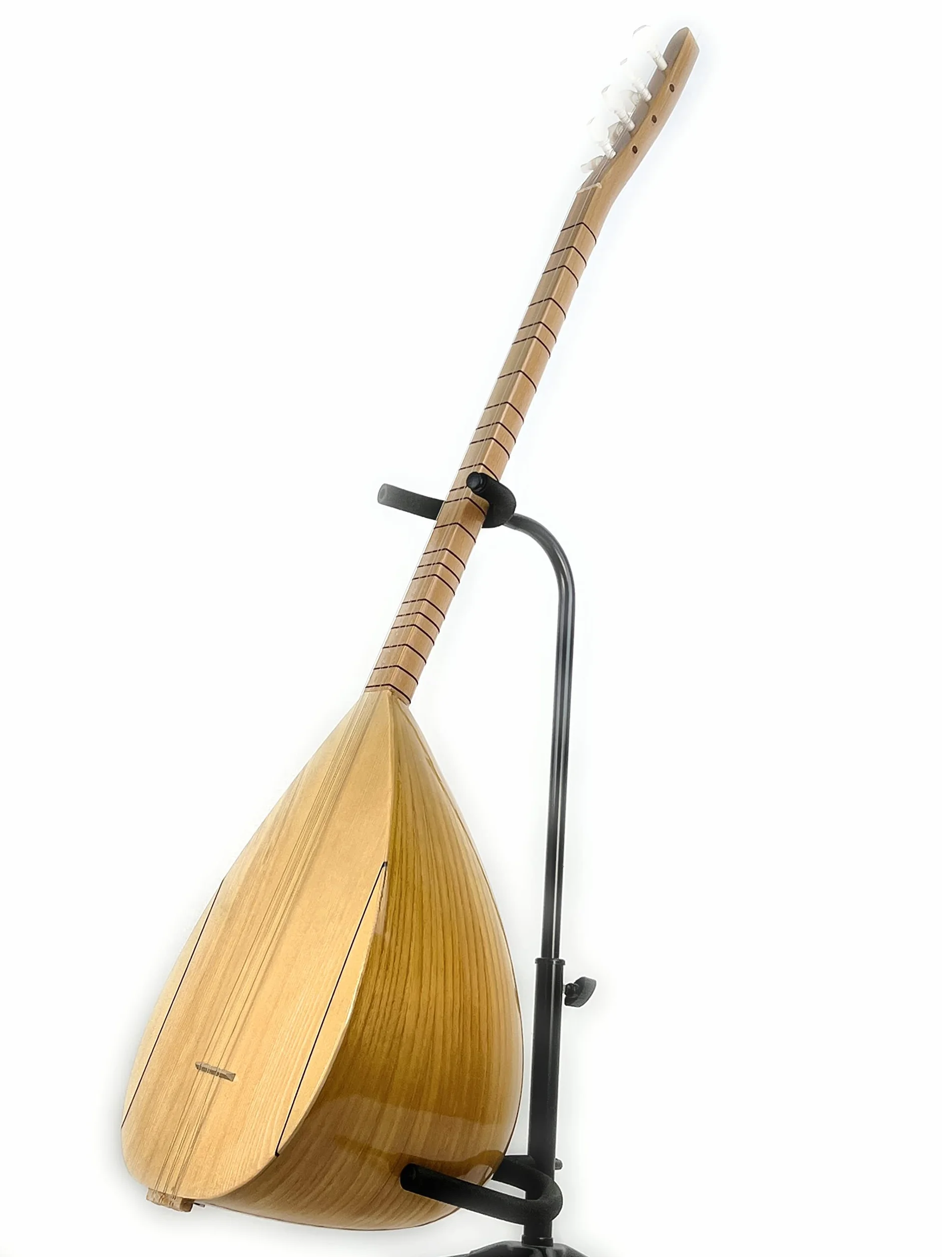 Saz Baglama Uzun Kol - Cuello largo con funda y pastilla