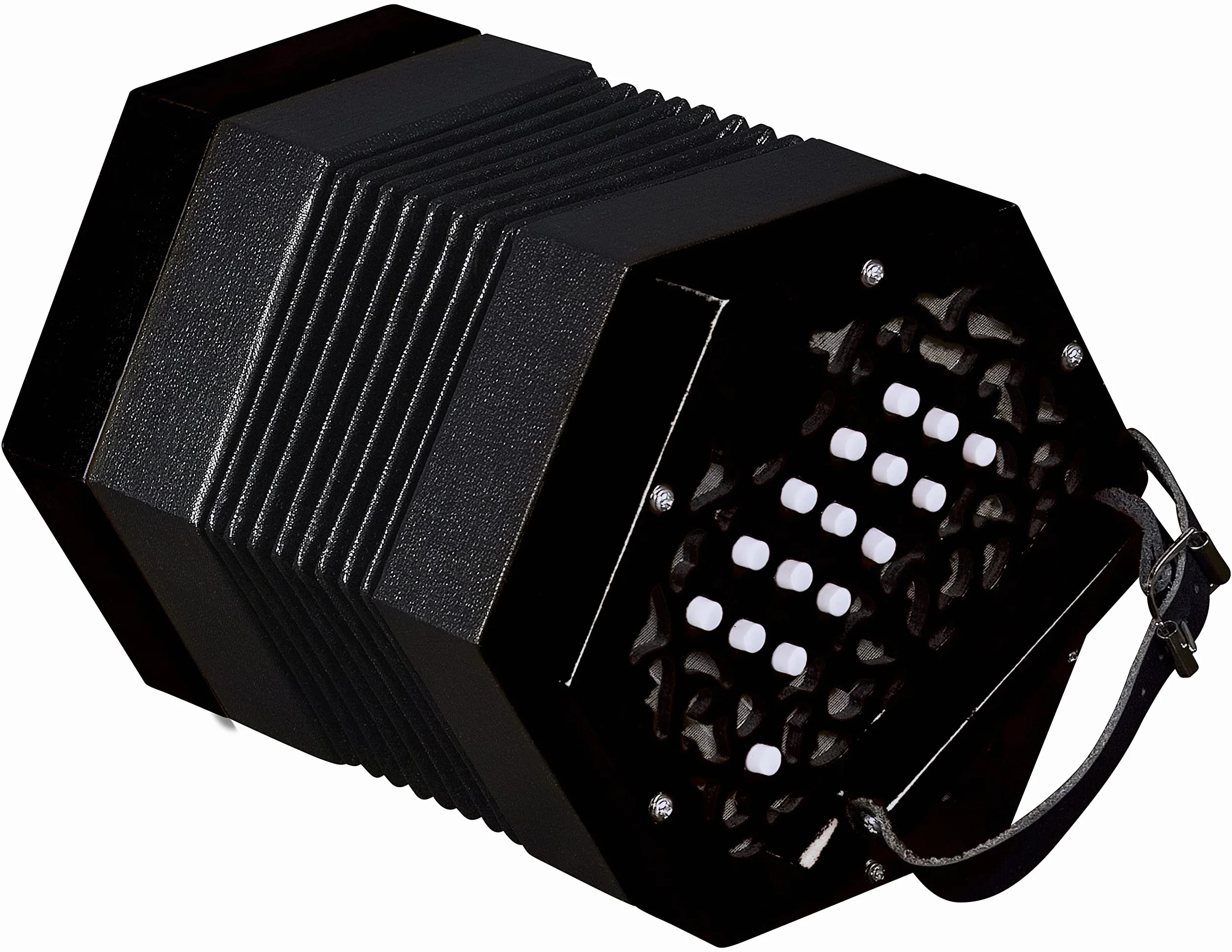 Trinity College Concertina (AP-1130A), color negro