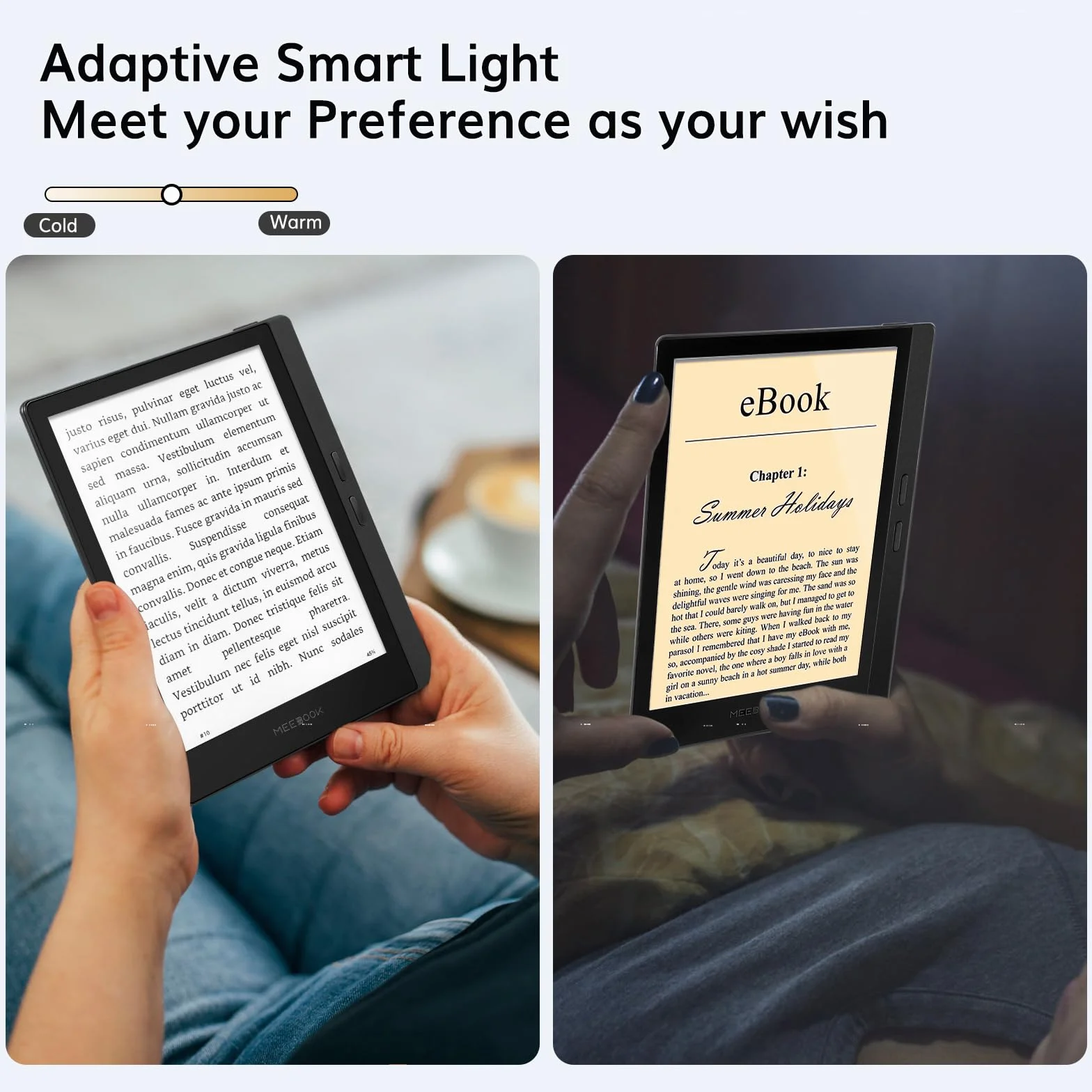 Meebook M7 E-Reader 6.8" Eink Carta 300PPI Android 11 3GB+32GB Grau