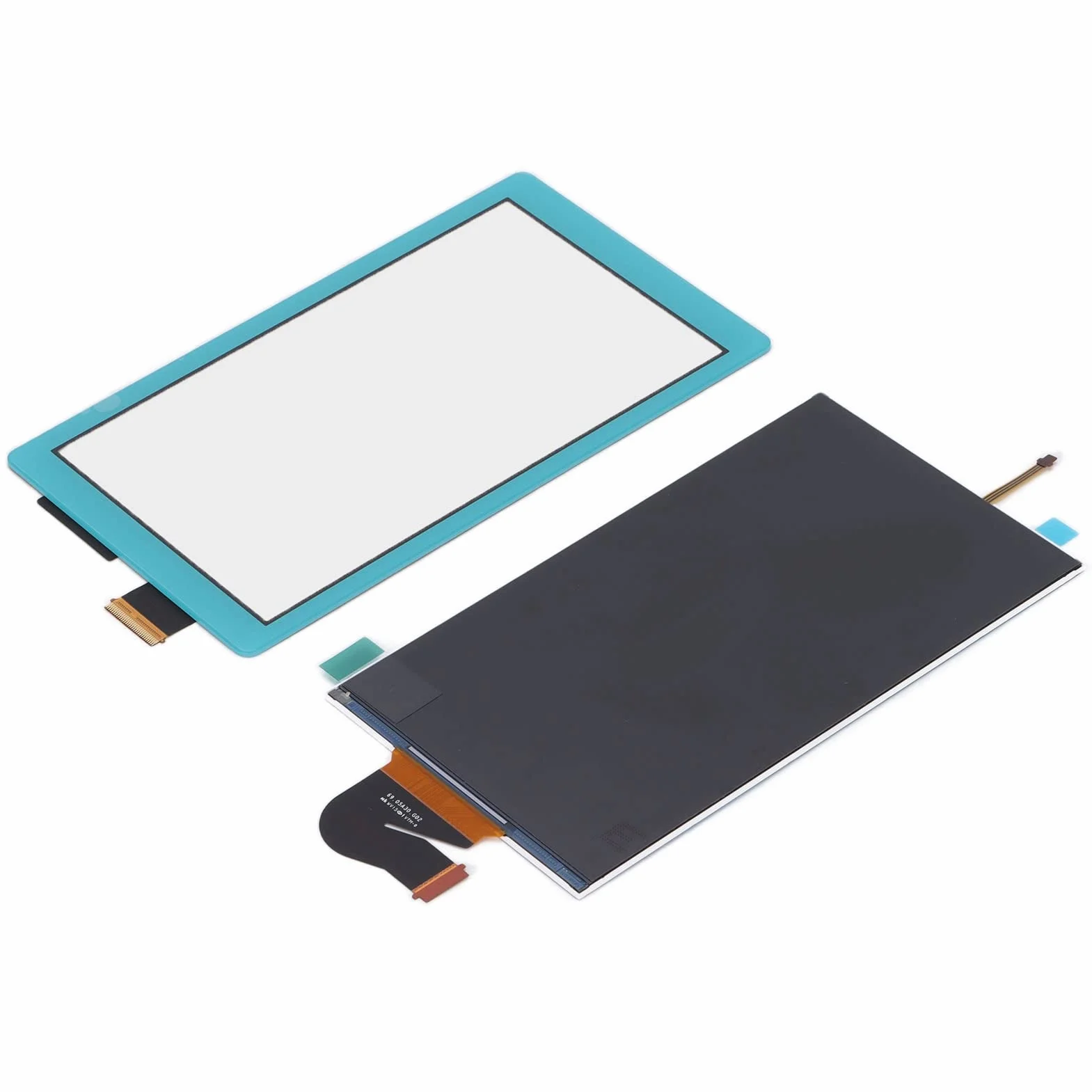 Reemplazo de Pantalla LCD Switch Lite, Piezas de Reparación de Panel Resistente (Azul)