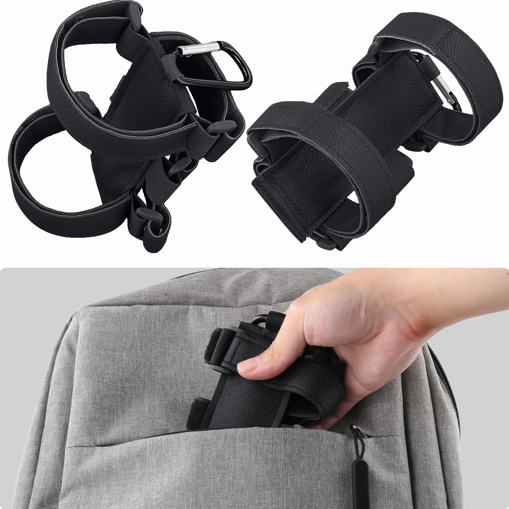co2CREA Funda rígida Compatible con Bose/JBL mayoría de Altavoces inalámbricos Bluetooth, Altavoz al Aire Libre, Correa Ajustable, Accesorio para Accesorios, riel de Barra para Carrito de Golf