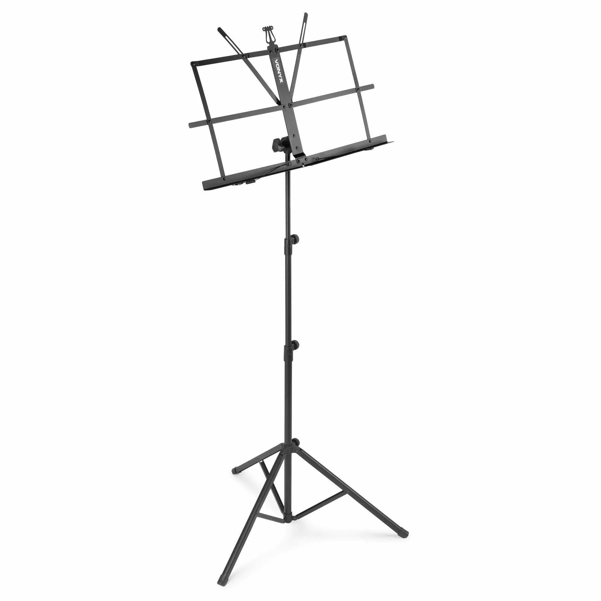 MAX GigKit - Pack de guitarra eléctrica con amplificador de guitarra de 40 vatios, soporte de suelo para guitarra, atril, funda de guitarra, afinador, cable, correa y accesorios - Negro