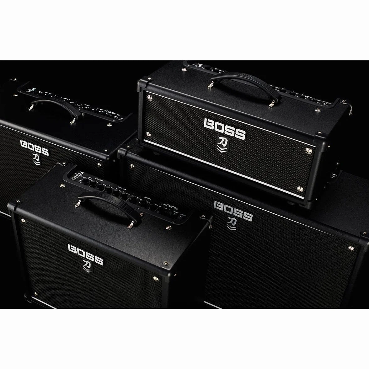 Amplificador de Guitarra BOSS Katana MKII Head — Cabezal de Amplificador de Guitarra de 100 vatios portátil con Sonido Potente para Directo