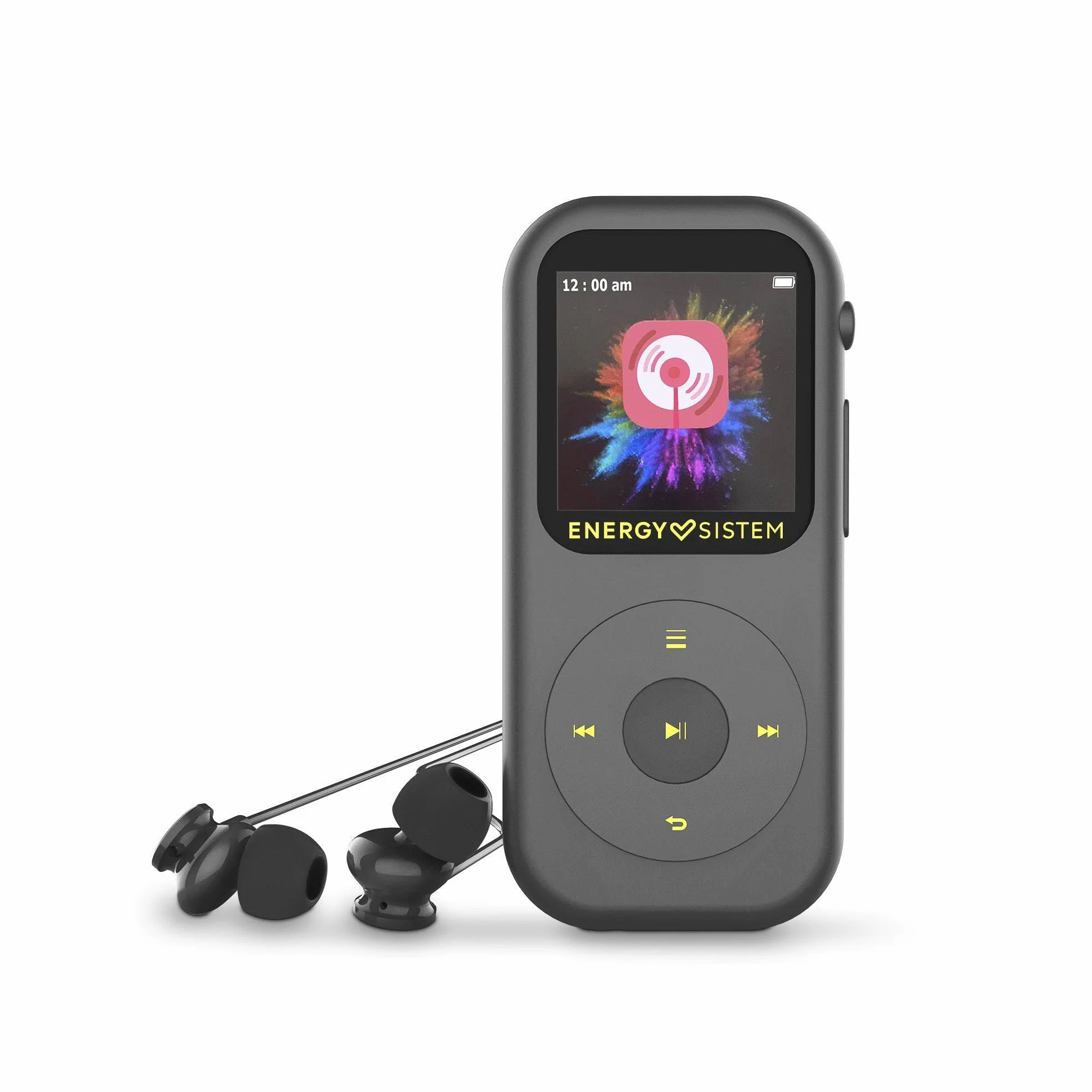 Energy Sistem Handy Reproductor MP4 Bluetooth 16GB Pantalla IPS 1.54" Radio FM MicroSD 128GB Grabadora de Voz MP3