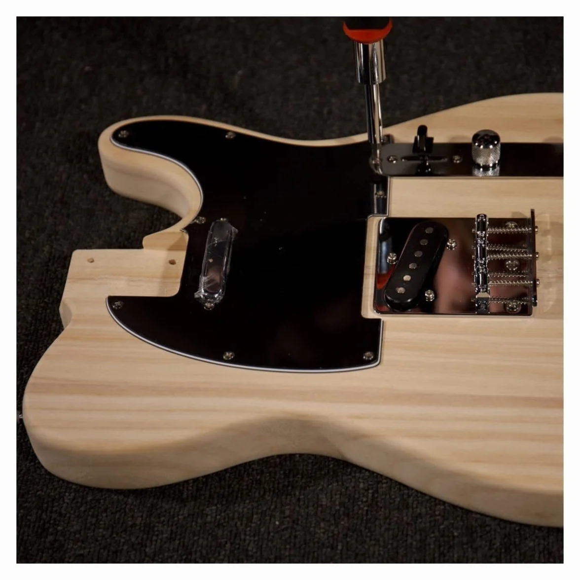 Gear4music Kit Montaje Guitarra Electrica DIY para Montar Estilo Telecaster
