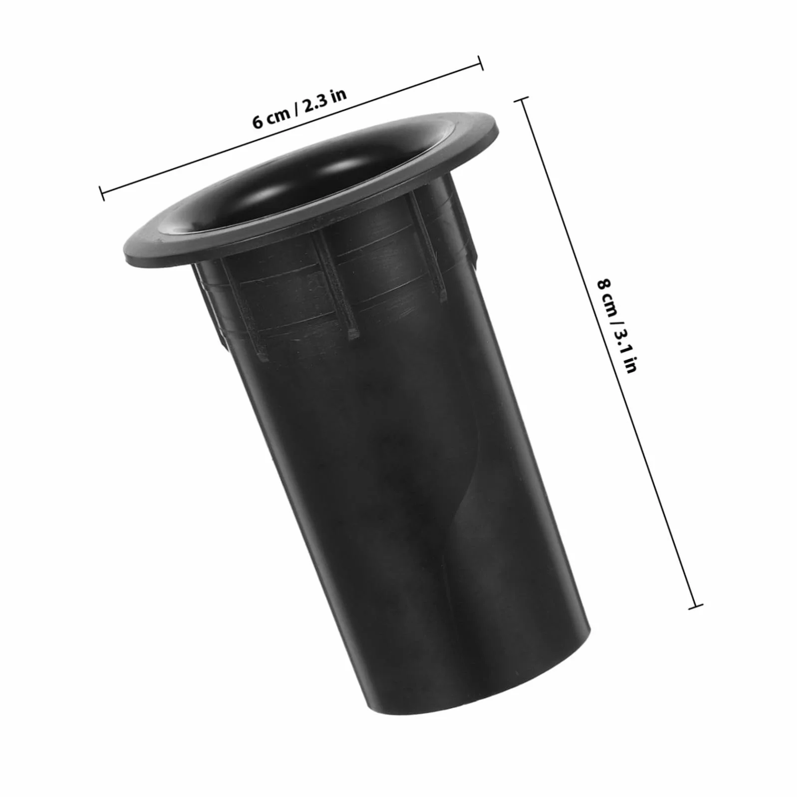 Altavoz de Tubo de Puerto Bass Reflex 12 Piezas Plástico Negro para Subwoofer