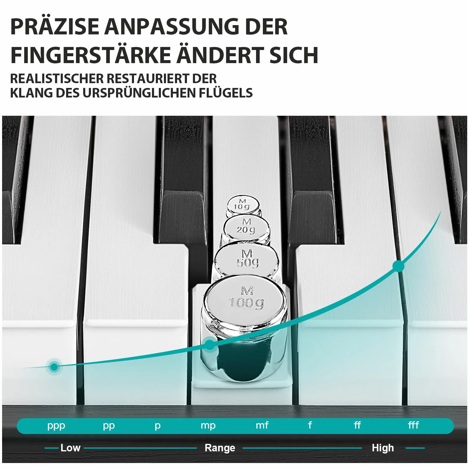 MUSTAR Piano electrónico de 88 teclas con taburete de piano, piano digital, piano eléctrico con soporte para piano, 3 adaptadores de pedales, 2 conectores para auriculares, pantalla LCD, USB/MIDI