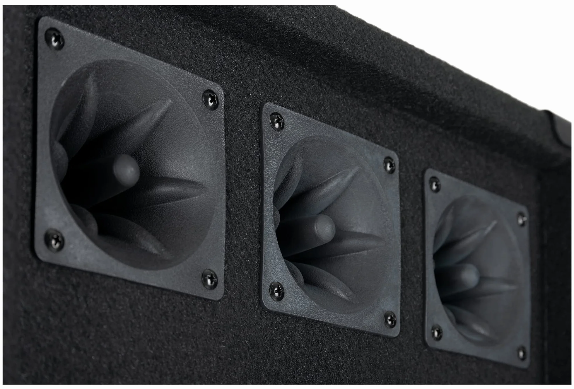 McGrey Pareja DJ-2222 Altavoces DJ PA de 2 Niveles 2X 30cm (12") Subwoofer 2000W (Pasivo, Sistema de 2 Vías, Caja de Madera)