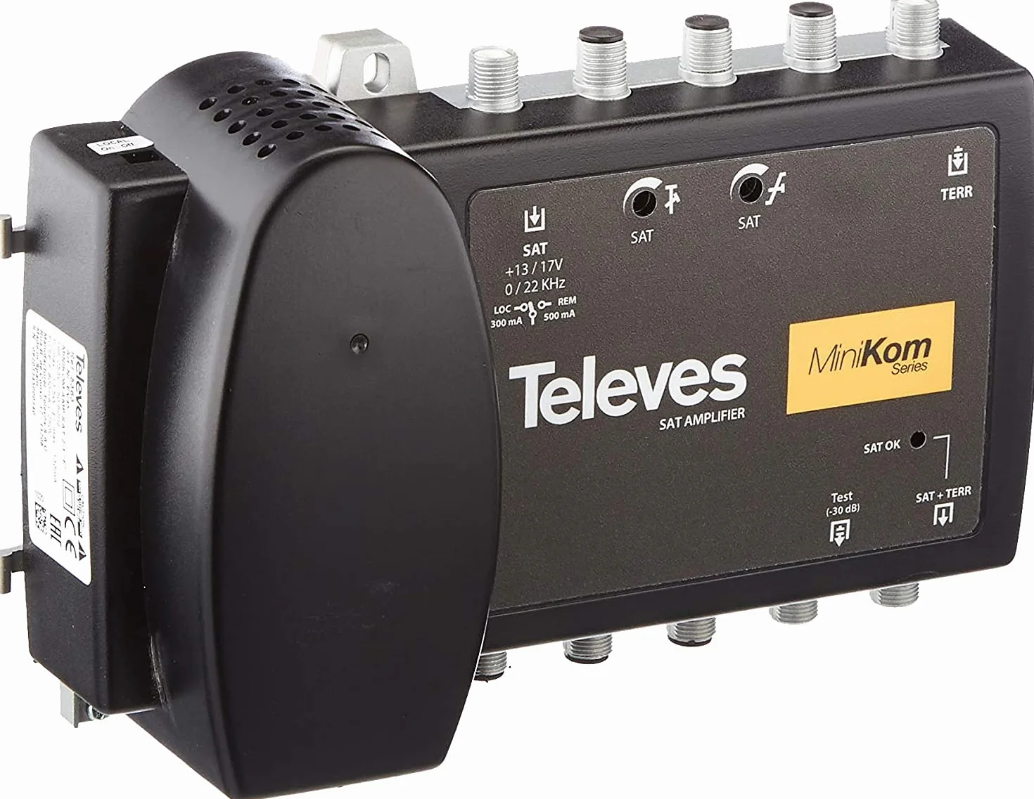 TELEVES Central Multibanda Satélite con Mezcla VHF/UHF Minikom