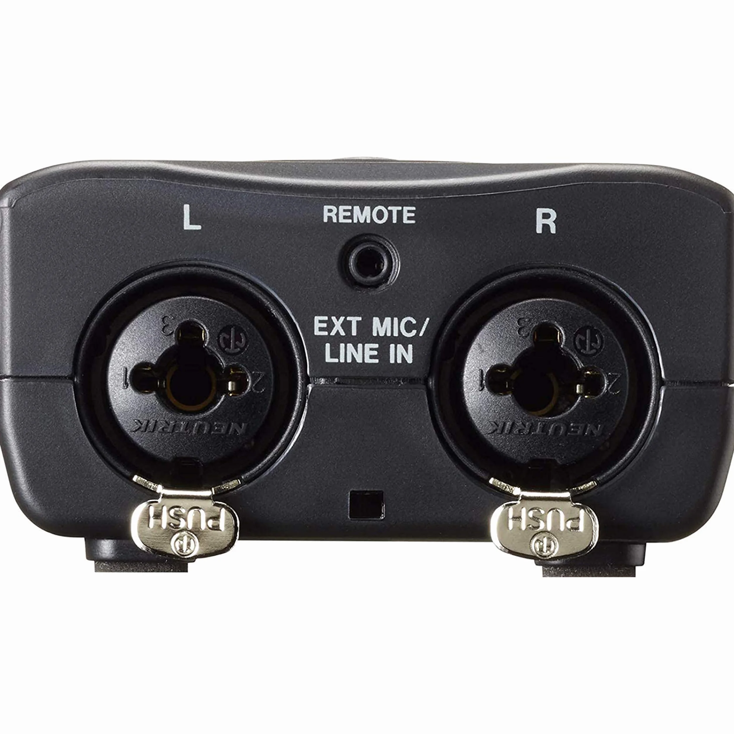 TASCAM DR-40X - Grabadora portátil de campo de 4 pistas, 2 entradas XLR/TRS, interfaz de audio USB, micrófonos ajustables dobles para grabación estéreo/multipista de música, audio para video y