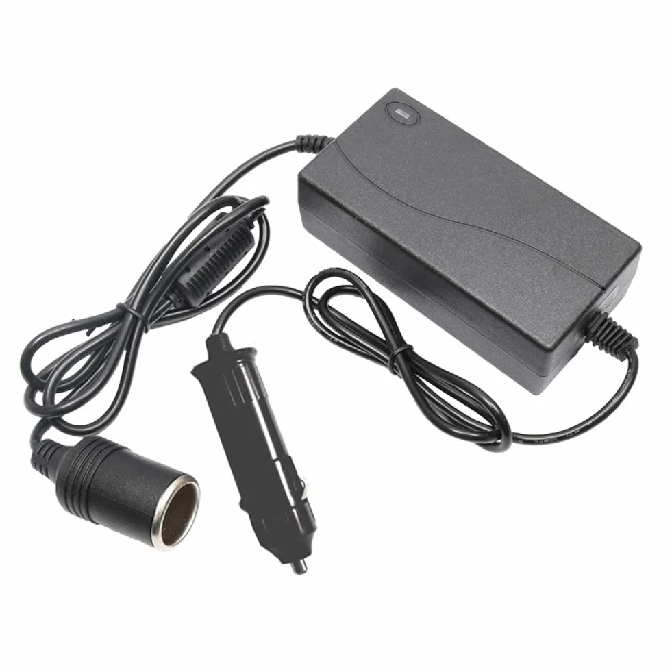 J40CS - Transformador de tensión de 24 V a 12 V, 120 W, Negro, para coche, camión, autobús y otros vehículos