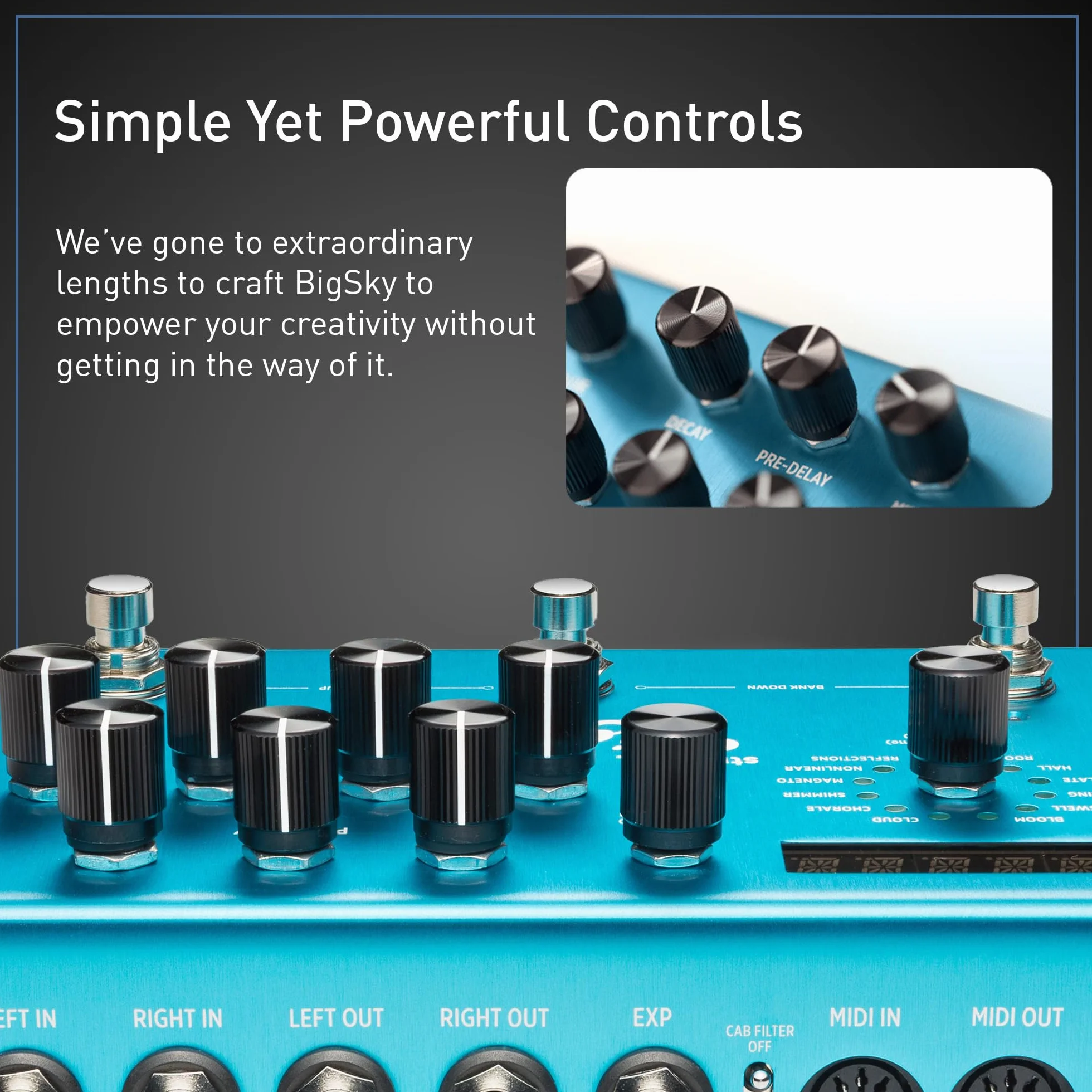 Strymon Big Sky Hall Reverbs - Pedal de efectos para guitarra