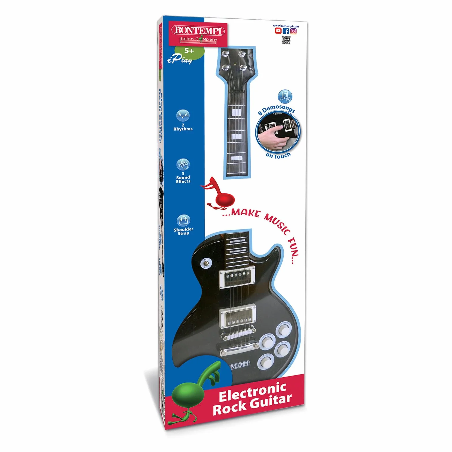 Bontempi | SoundSculpt - Guitarra Electrónica para Explorar Nuevos Sonidos y Crear Música Ilimitada