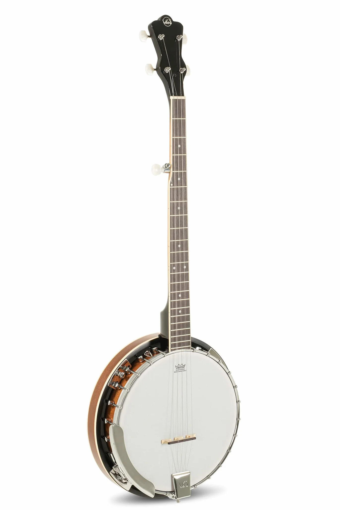 Gewa 505020 Banjo Select 5 Cuerdas, Parche Original Remo, con Estuche