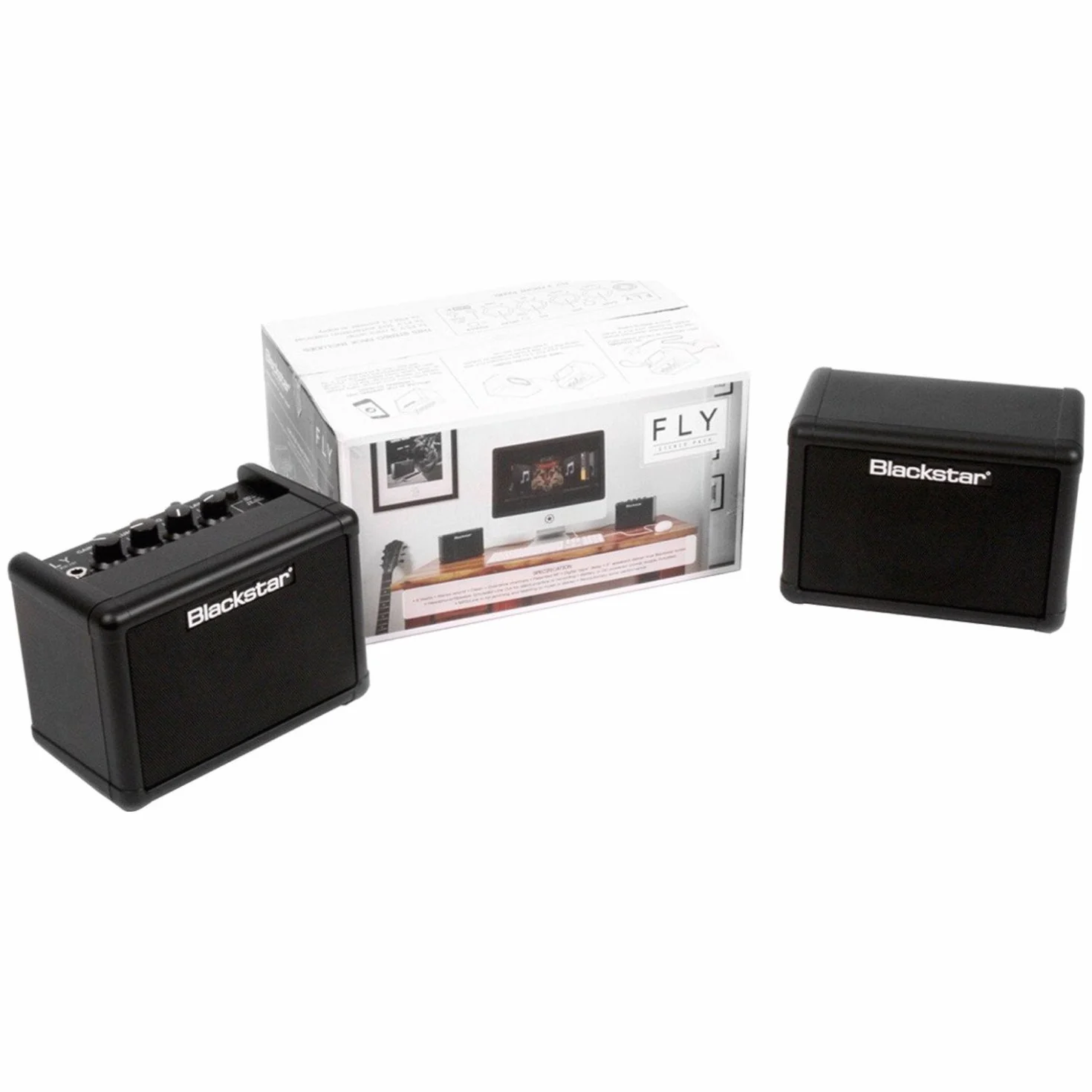Blackstar Fly 3 Mini amplificador de guitarra eléctrica portátil a pilas MP3 Line In & Headphone Line Out