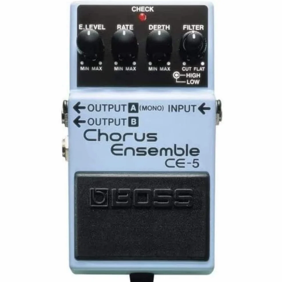 BOSS CE-5 Stereo Chorus Ensemble, de ultieme compacte chorus-pedaal