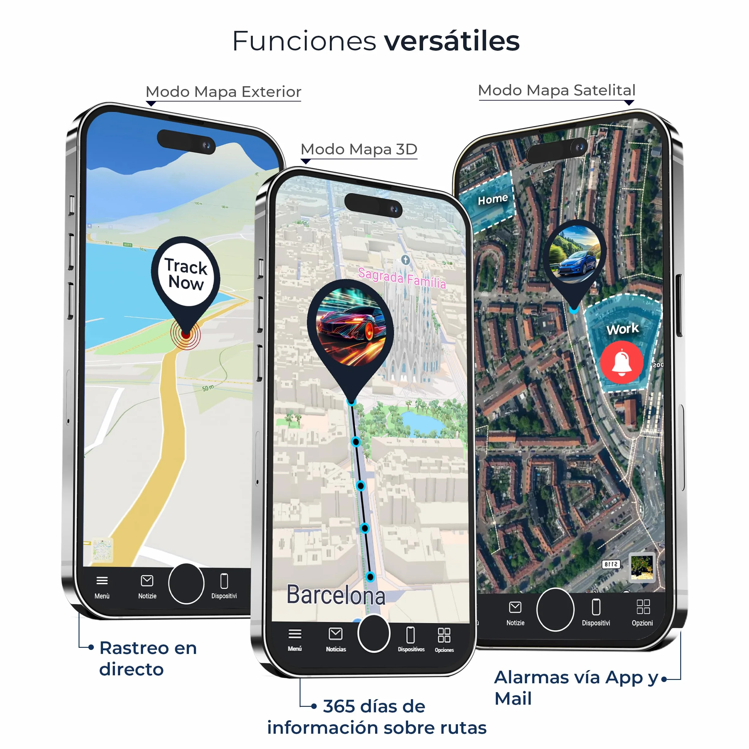 Salind 11 4G Localizador GPS con Imán para Coches Seguimiento en Tiempo Real Batería 70 Días