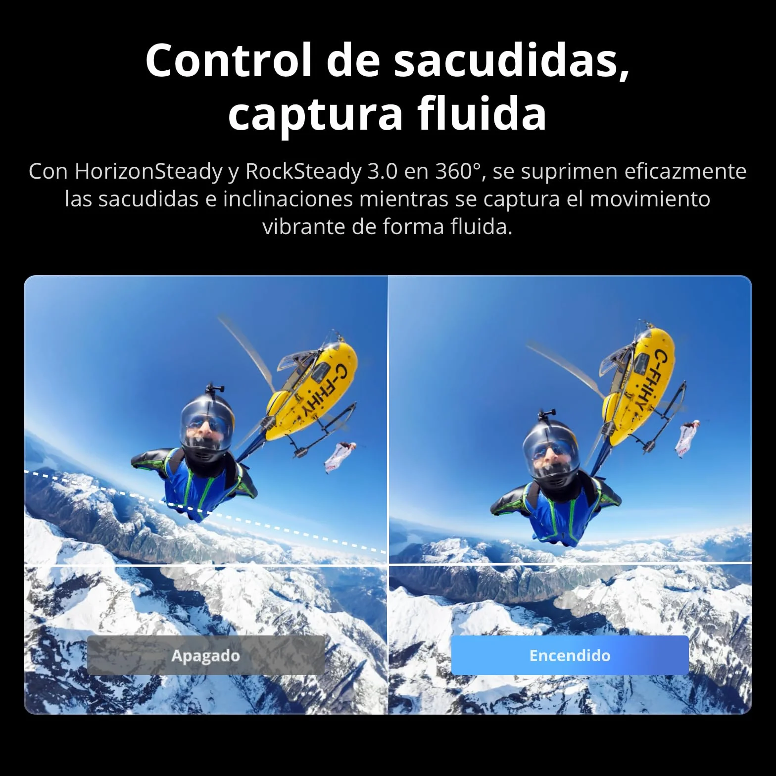 DJI Osmo 360 Cámara 360° 1 Pulgada 8K Nativo 4K/120fps 170° Boost Kit Selfie 1.2m Batería Extendida 2 Baterías
